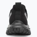 Calvin Klein women's shoes YW0YW01851 Eva Runner L-Up Mix Mesh Logo Ck black/mockingbird 6