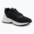 Calvin Klein men's shoes YM0YM01284 Hike Runner Tech Knit Black/Bright White
