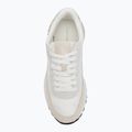 Women's Calvin Klein Hike Runner Mg Nylon Perl bright white/silver creamy shoes 5