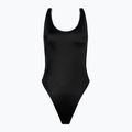 Women's Calvin Klein Scoop Back One Piece Swimsuit Black 5