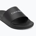 Calvin Klein men's flip-flops HM0HM00455 Pool Slide Rubber black 7