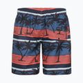 Protest Prtmaurits children's swim shorts navy blue and orange P2810421 2