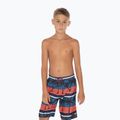 Protest Prtmaurits children's swim shorts navy blue and orange P2810421 3