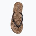 Women's Protest Prtdonni brown and black flip flops P5610421 6