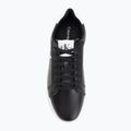 Calvin Klein men's shoes YM0YM00681 Chunky Cupsole Monologo Lth triple black/bright white 5