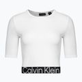 Women's Calvin Klein Knit bright white T-shirt 5