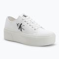 Calvin Klein women's trainers YW0YW01033 Vulc Flatform+ Cupsole Low white
