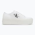 Calvin Klein women's trainers YW0YW01033 Vulc Flatform+ Cupsole Low white 2
