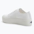 Calvin Klein women's trainers YW0YW01033 Vulc Flatform+ Cupsole Low white 3