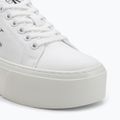 Calvin Klein women's trainers YW0YW01033 Vulc Flatform+ Cupsole Low white 7