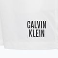 Men's Calvin Klein Medium Double Waistband Swim Shorts white 3