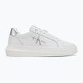 Calvin Klein women's shoes YW0YW01224 Cupsole Mono Lth Wn white/silver 2