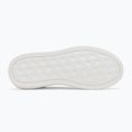 Calvin Klein women's shoes YW0YW01224 Cupsole Mono Lth Wn white/silver 4