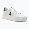 Calvin Klein men's shoes YM0YM00681 Chunky Cupsole Monologo Lth triple bright white/black