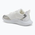 Women's shoes Calvin Klein Eva Runner Low Lace Mix Ml Wn bright white/silver 3