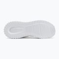 Women's shoes Calvin Klein Eva Runner Low Lace Mix Ml Wn bright white/silver 4
