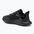 Calvin Klein men's shoes YM0YM00968 Eva Runner Low Lace Ml Mix triple black 3
