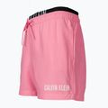 Men's Calvin Klein Medium Double WB sachet pink swim shorts 3