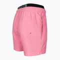 Men's Calvin Klein Medium Double WB sachet pink swim shorts 4