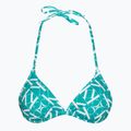Calvin Klein Triangle-RP Print monogram blue swimsuit top