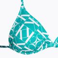 Calvin Klein Triangle-RP Print monogram blue swimsuit top 3