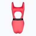 Women's one-piece swimsuit Calvin Klein Cut Out One Piece-RP calypso coral 2