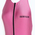 Women's one-piece swimsuit Calvin Klein Racerback One Piece bold pink 3