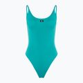 Women's one-piece swimsuit Calvin Klein Scoop One Piece blue ocean