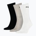 Socks PUMA Sport Crew Lighweight 3 pairs white/grey/black