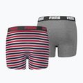 PUMA Printed Basic 2pc ribbon red children's boxer shorts 2