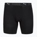 Men's boxers Cotton Long 2 pack black 2