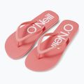 Women's O'Neill Profile Logo flip flops georgia peach 2
