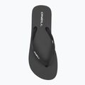 Women's O'Neill Profile Small Logo flip flops black out 5