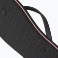 Women's O'Neill Profile Graphic black tropical flower flip flops 12