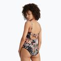 Women's one-piece swimsuit O'Neill Sunset black tropical flower 4