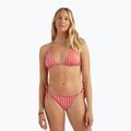 Women's two-piece swimsuit O'Neill Capri Bondey Bikini red simple stripe 2