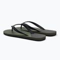 Men's O'Neill Profile Color Block deep lichen green color block flip flops 3