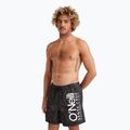 Men's O'Neill Cali Floral 16'' black tonal flower swim shorts 3