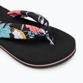 O'Neill Ditsy Sun black/blue bluemchen children's flip flops 7