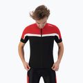 Rogelli men's cycling jersey Course black/red/white