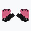 Women's cycling gloves Rogelli Core pink 4