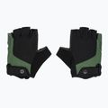 Rogelli Essential black/green men's cycling gloves 2