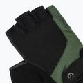 Rogelli Essential black/green men's cycling gloves 5