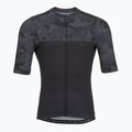 Men's cycling jersey Rogelli Camo Jersey black/grey