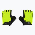 Rogelli Core Jr children's cycling gloves fluor yellow 2