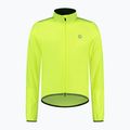 Men's cycling jacket Rogelli Essential Rain fluor yellow 3