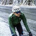 Men's cycling jacket Rogelli Essential Rain fluor army green 6