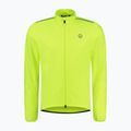 Men's cycling jacket Rogelli Distance yellow 3