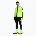 Men's Rogelli Essential Winter Hi Vis cycling jacket yellow 2