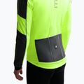 Men's Rogelli Essential Winter Hi Vis cycling jacket yellow 4